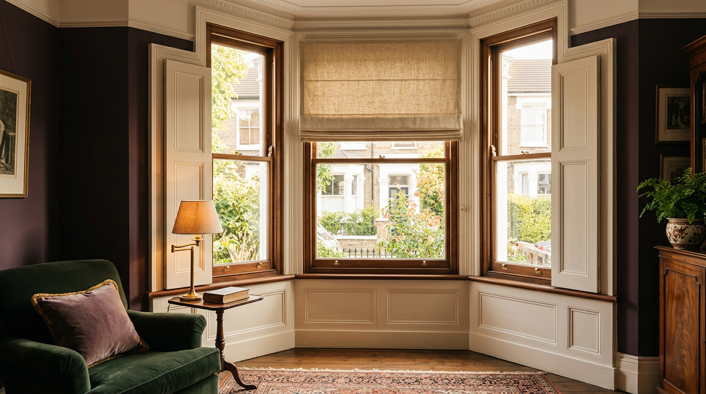How to choose window coverings for period and character homes