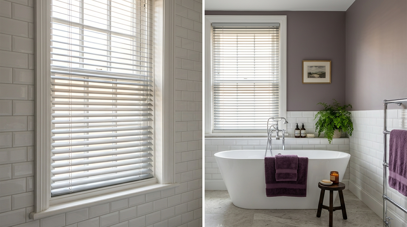 Metal venetian blinds: modern, practical, and easy to clean